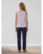 Laurie lila Top aus 100% Bio-Baumwolle