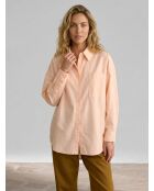 Chemise oversize Gabin  rose clair