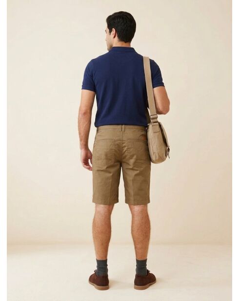 Beigefarbene Shorts Squam Lake