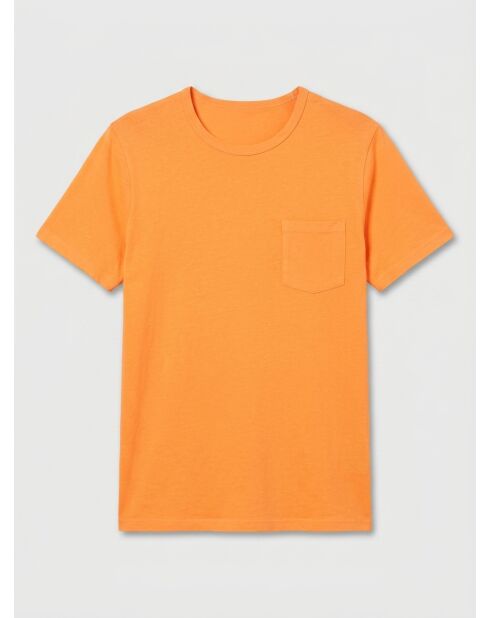 T-Shirt Piqué Tee orange