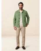 Veste Worker Poche Bout verte