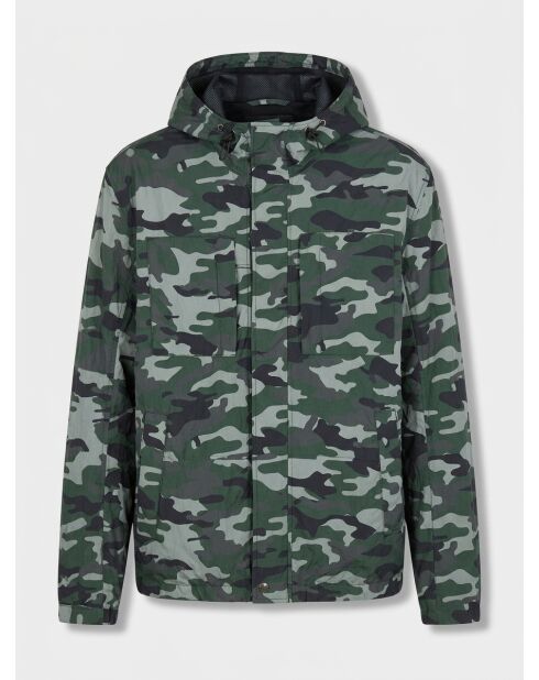 Blouson Déperlant Lawaypr vert/gris