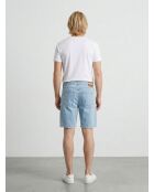 Short Chino en Jean Regular Fit Spin bleu clair