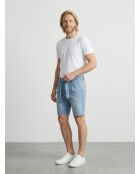 Short Chino en Jean Regular Fit Spin bleu clair