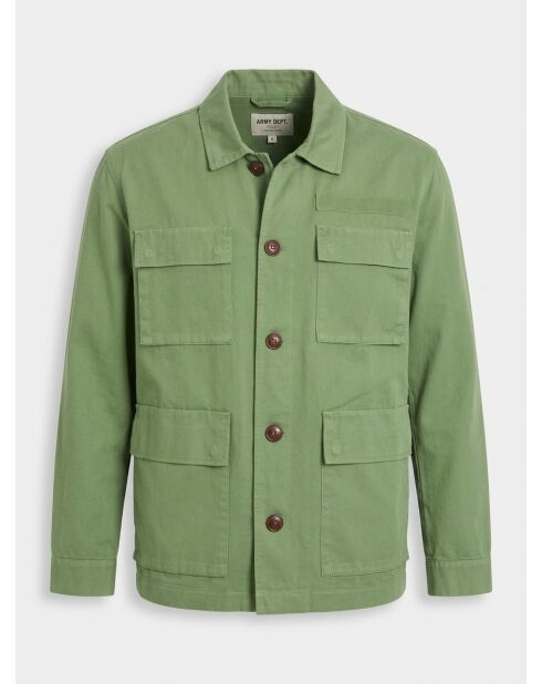 Veste Worker Poche Bout verte
