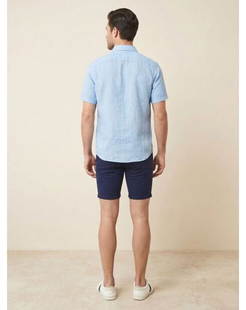 Marineblaue Bobby-Shorts