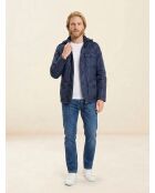 Veste en micro ripstop bleue