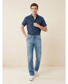 Jean Droit Date in verwaschenem Blau