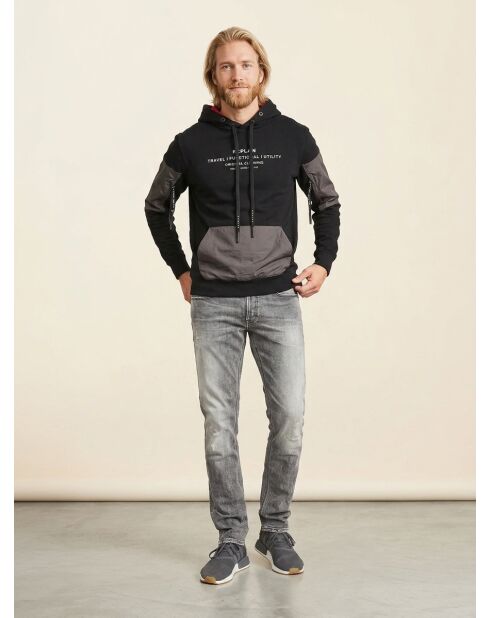 Anbass 10 Yo Story lichtgrijze jeans