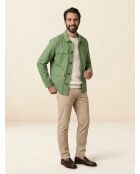 Veste Worker Poche Bout verte