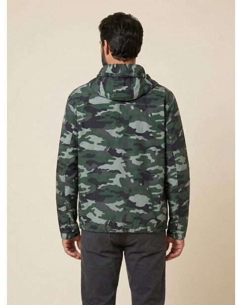 Blouson Déperlant Lawaypr vert/gris