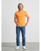 T-Shirt Piqué Tee orange
