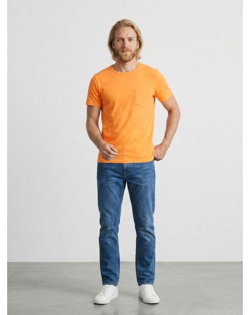 T-Shirt Piqué Tee orange