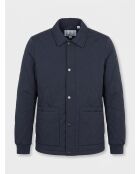 Marineblaue Steppjacke