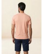 T-Shirt 100% Coton Bio Icon pêche