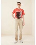 Jean Droit Datte beige
