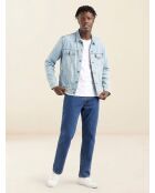 Blaue Jeansjacke The Trucker