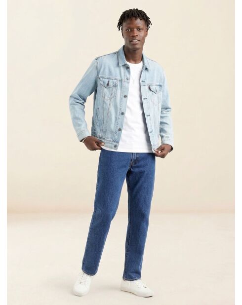 Blaue Jeansjacke The Trucker