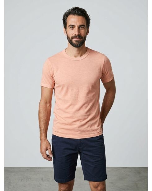 T-Shirt 100% Coton Bio Icon pêche