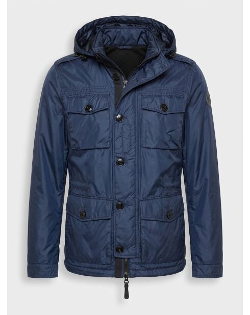 Veste en micro ripstop bleue