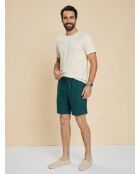 Danton Fougère Shorts aus 100% Leinen