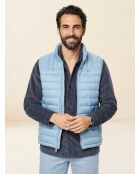 Lichtgewicht, opvouwbaar, blauw, lichtgewicht jack van nylon