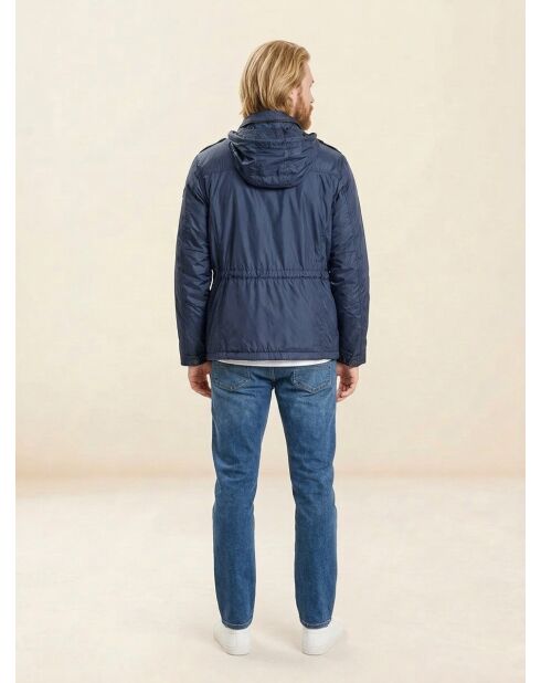 Veste en micro ripstop bleue