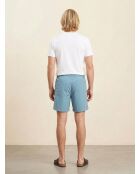 Pantaloncini Pozy con piccoli quadretti blu