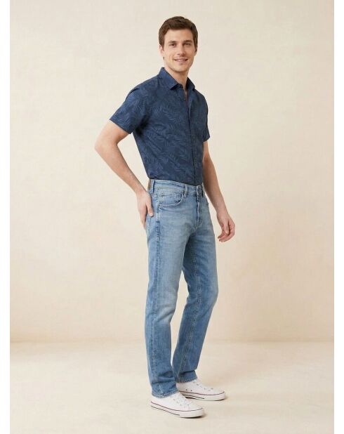 Jean Droit Date in verwaschenem Blau