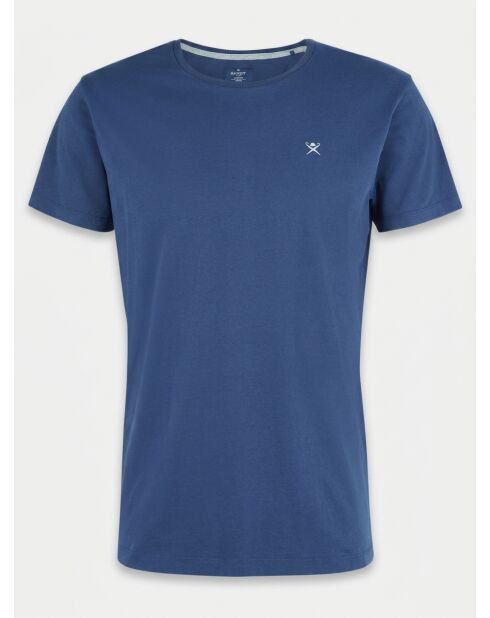 T-Shirt Uni Logo bleu foncé