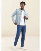 Blaue Jeansjacke The Trucker