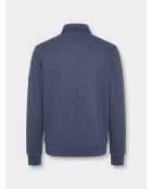 Blouson en jersey bleu moyen