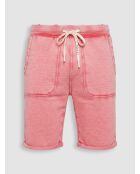 Rosafarbene Fleece-Shorts