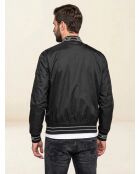 Blouson ajusté noir