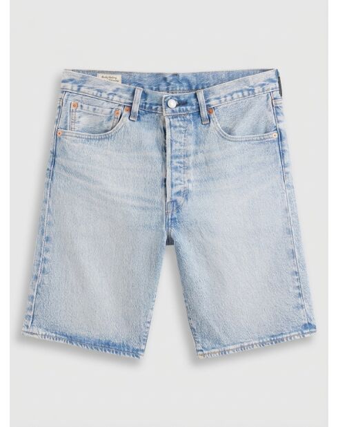 501 Blaue Jeansshorts mit Saum