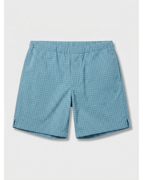 Pantaloncini Pozy con piccoli quadretti blu