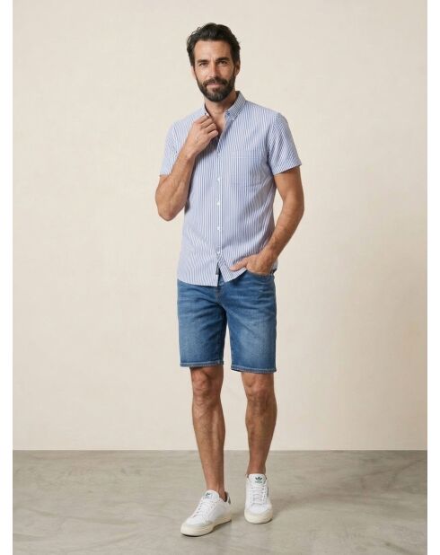 Ralston Jeansshorts in normaler Passform, mittelblau