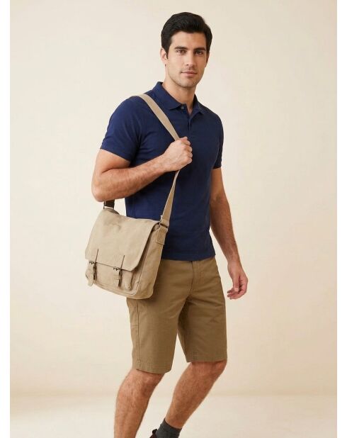 Beigefarbene Shorts Squam Lake