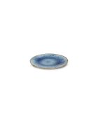 Rivage Azur, 18-teiliges Tafelset aus Porzellan, blau