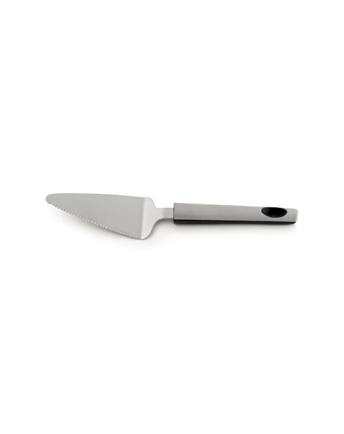 Pala plateada de acero inoxidable para tartas, 26 cm