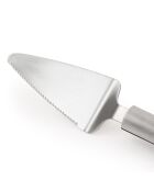 Pala plateada de acero inoxidable para tartas, 26 cm