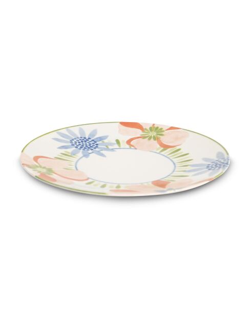 Servizio da tavola in porcellana Peony Dawn rosa/verde 18 pezzi