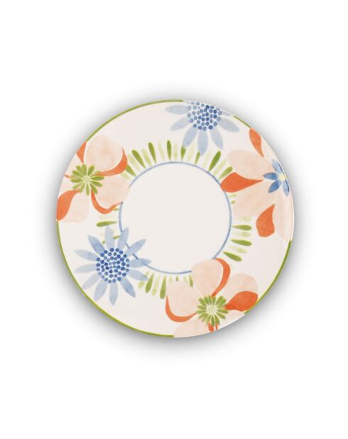 Servizio da tavola in porcellana Peony Dawn rosa/verde 18 pezzi