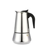 Cafetera italiana plateada - 450 ml