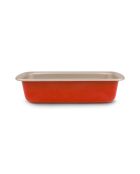 4-teiliges Set (26 cm Tarteform+28 cm Tarteform+38x28 cm Backblech+25 x 11 cm Kuchenform) Champagner/Terrakotta