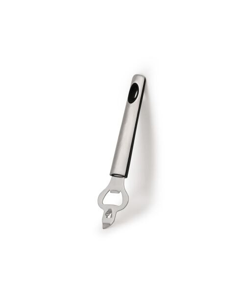 Abridor de botellas para utensilios de acero inoxidable plateado, 19,5 cm
