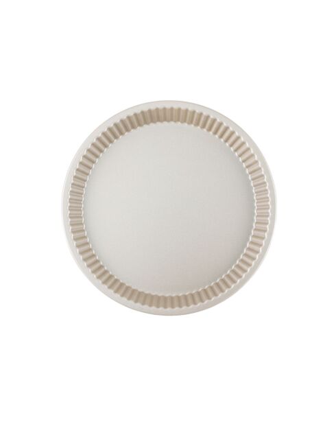 Tarteform aus Champagner/Terrakotta, 28 cm