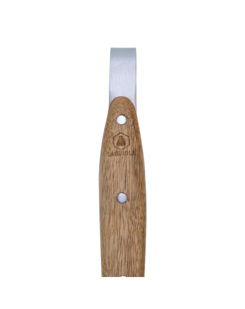 Set de 2 utensilios de barbacoa con espátula y pinzas para savia plateadas, 42/42 cm