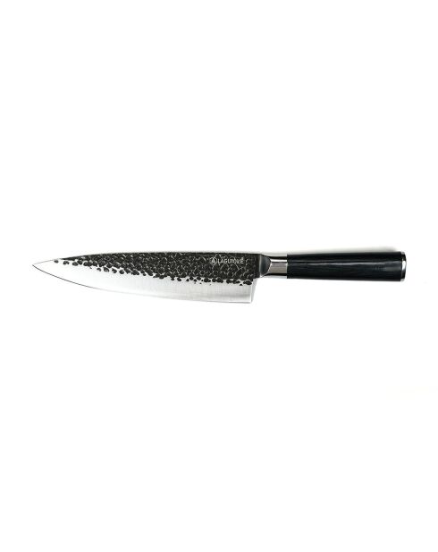 Couteau chef avec étui sen noir - 32.5 cm