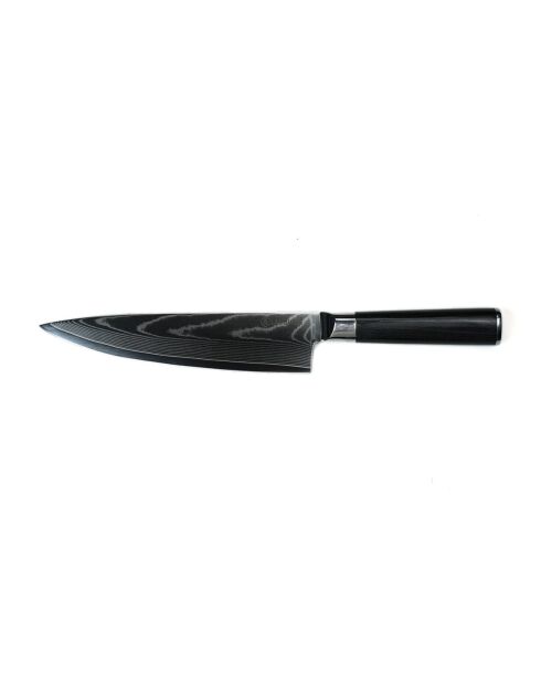 Couteau chef Core damas avec étui noir - 32.5 cm